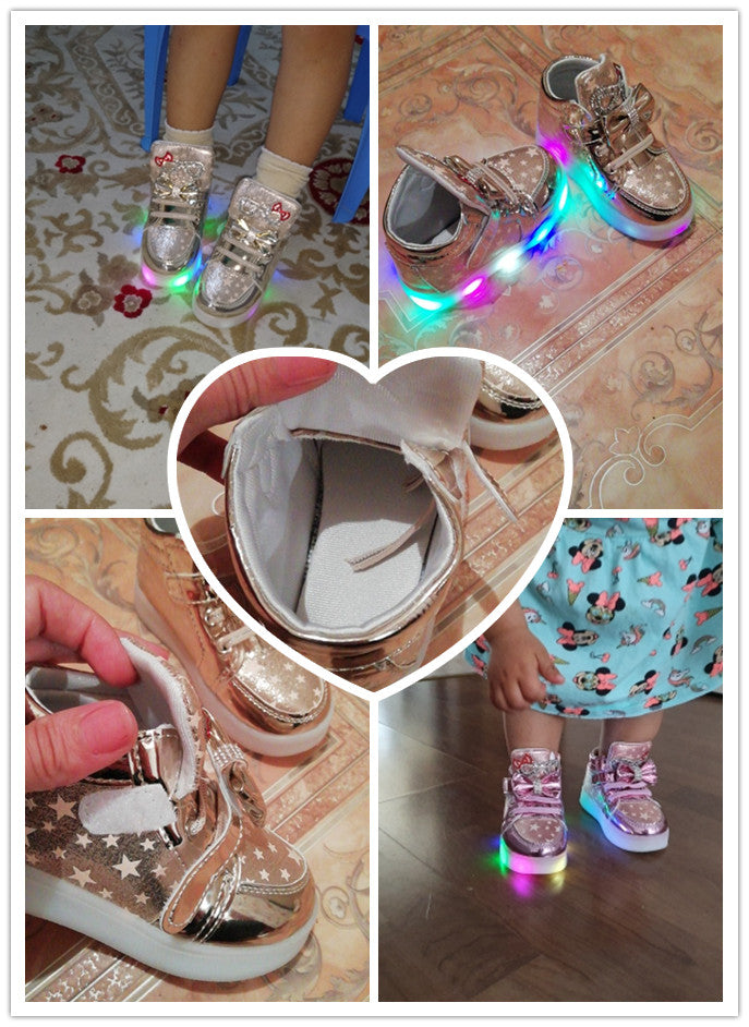 Kids' Light-Up Sneakers - detail view