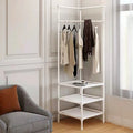 Corner Triangle Clothes Storage Rack