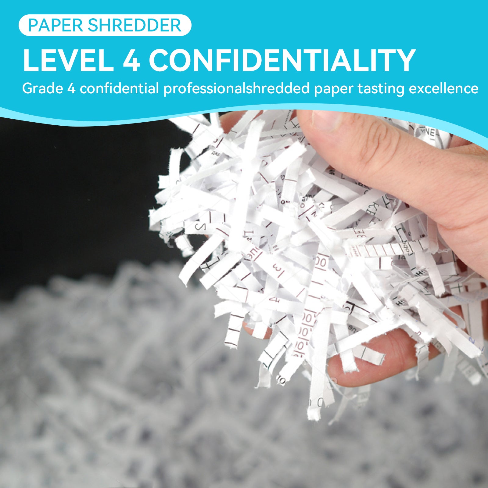 Heavy-Duty 15-Sheet Cross-Cut Paper Shredder