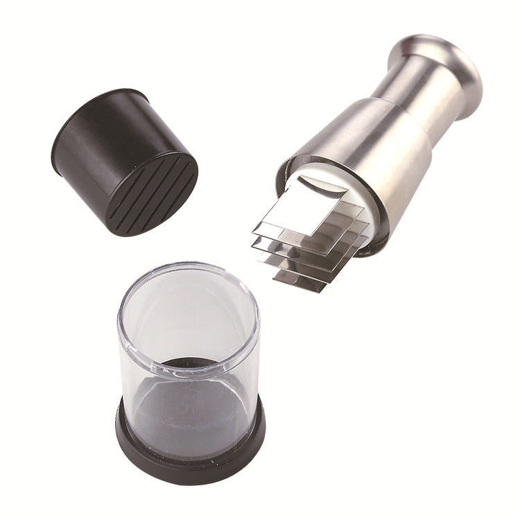 Stainless Steel Garlic Press - alternate view