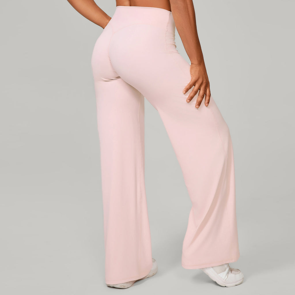 High-Waist Straight-Leg Yoga Pants
