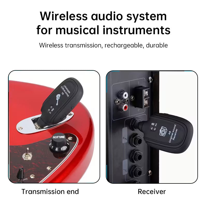 UHF Wireless Guitar System