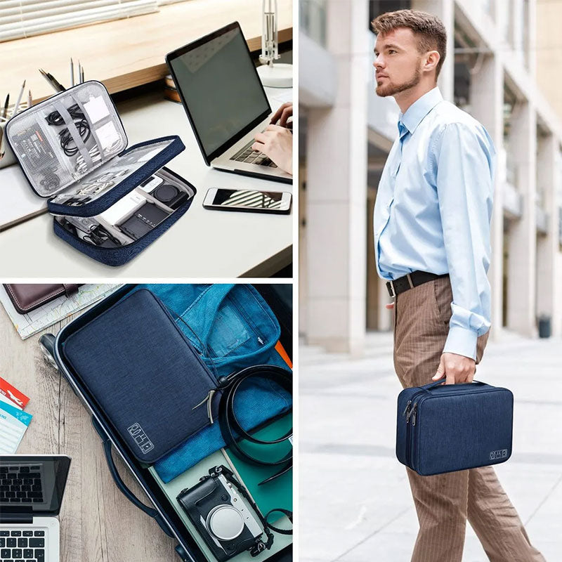 Waterproof Travel Cable Organizer Pouch