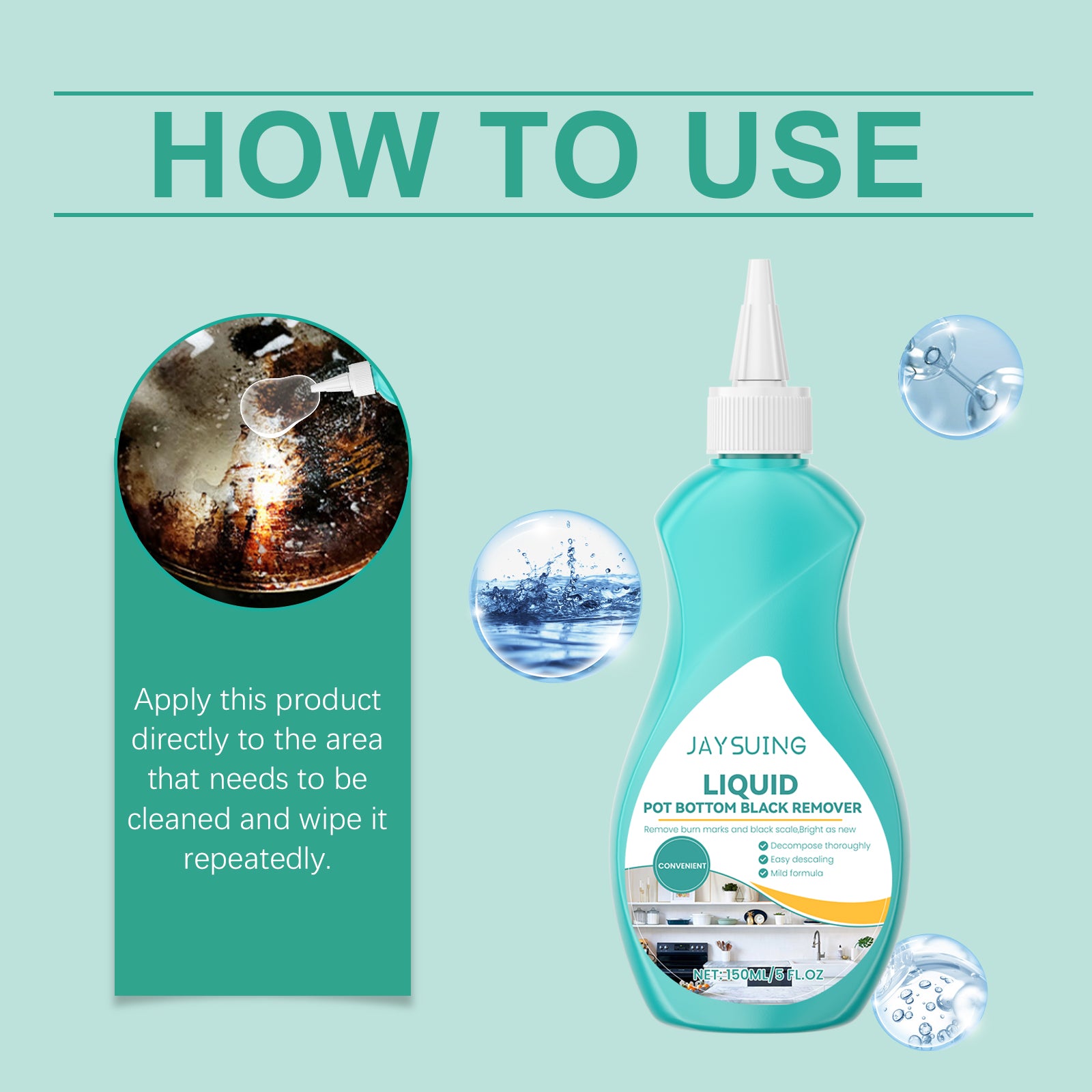 Kitchen Grease & Pan Cleaner
