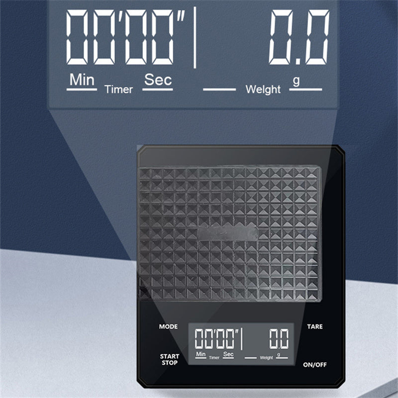 Rechargeable Smart Coffee Scale with Timer