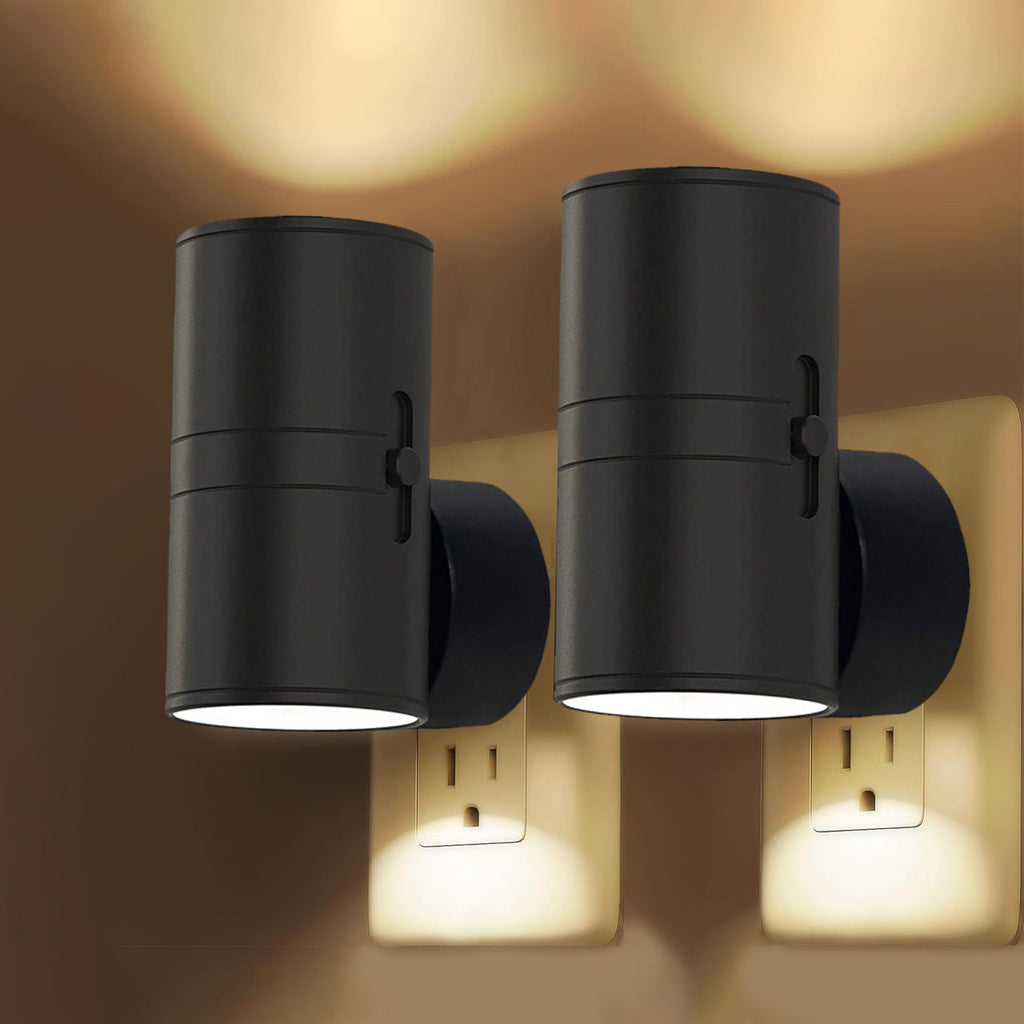 Adjustable Cylinder Night Light - detail view
