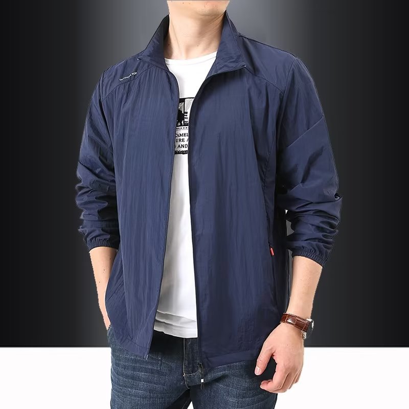 Men's Sun Protection Stand-Up Collar Jacket