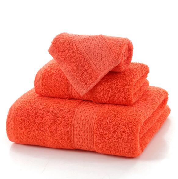 3-Piece 100% Cotton Bath Towel Set