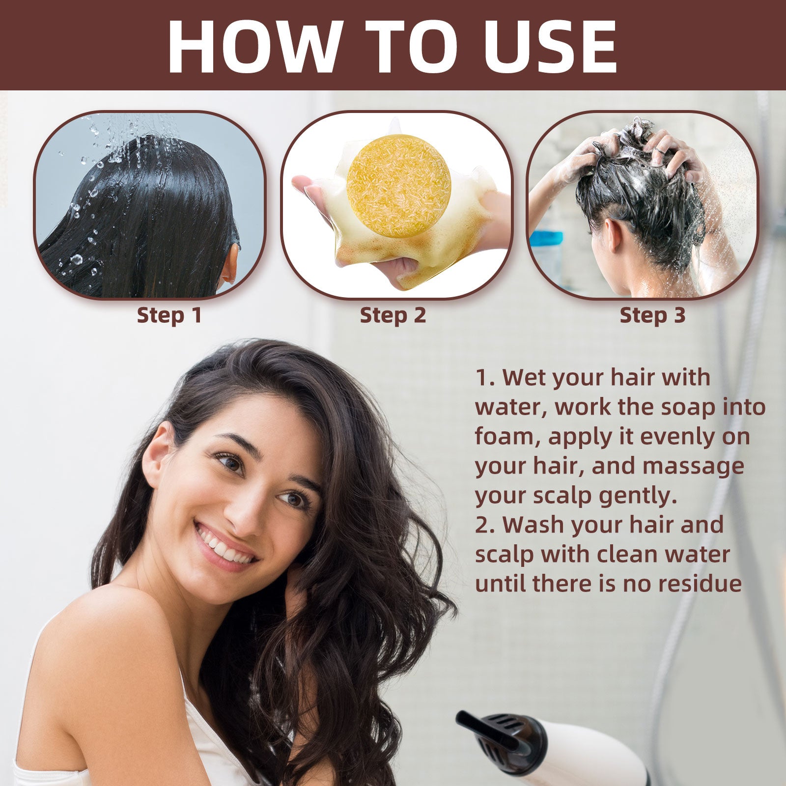 Ginger Hair Care Soap
