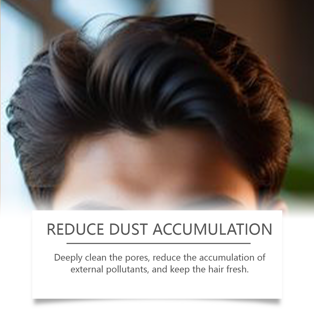Men's Bamboo Charcoal Hair Soap - detail view