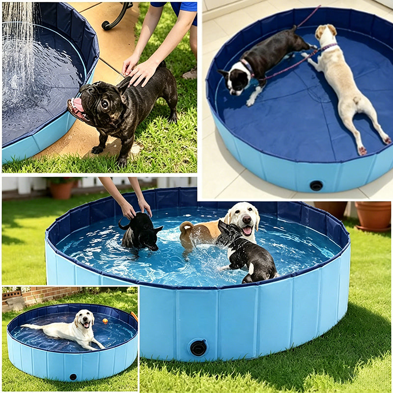 Portable Foldable Dog Swimming Pool - alternate view