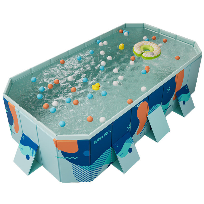 Foldable Rectangular Family Swimming Pool