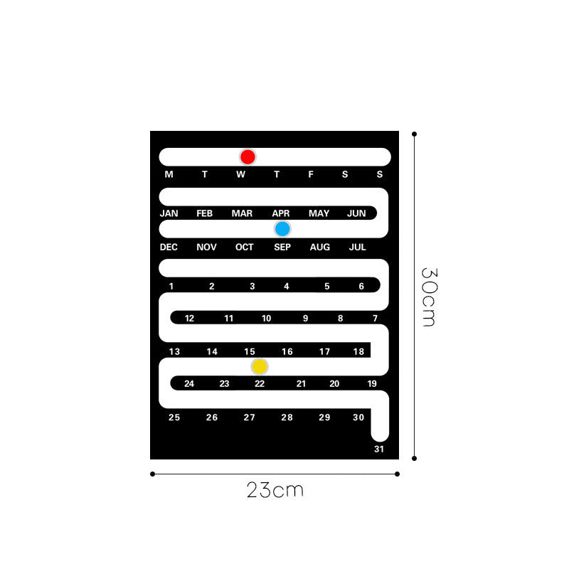 Nordic Acrylic Desktop Calendar