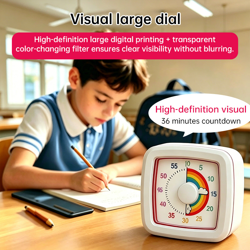 Digital Visual Countdown Timer with Night Light