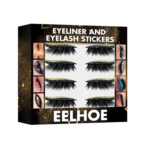 3D Glitter Self-Adhesive Eyeliner Sticks
