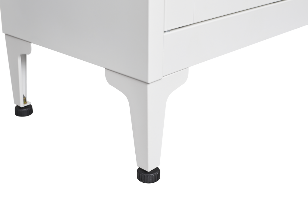 White Metal Kitchen Pantry Cabinet