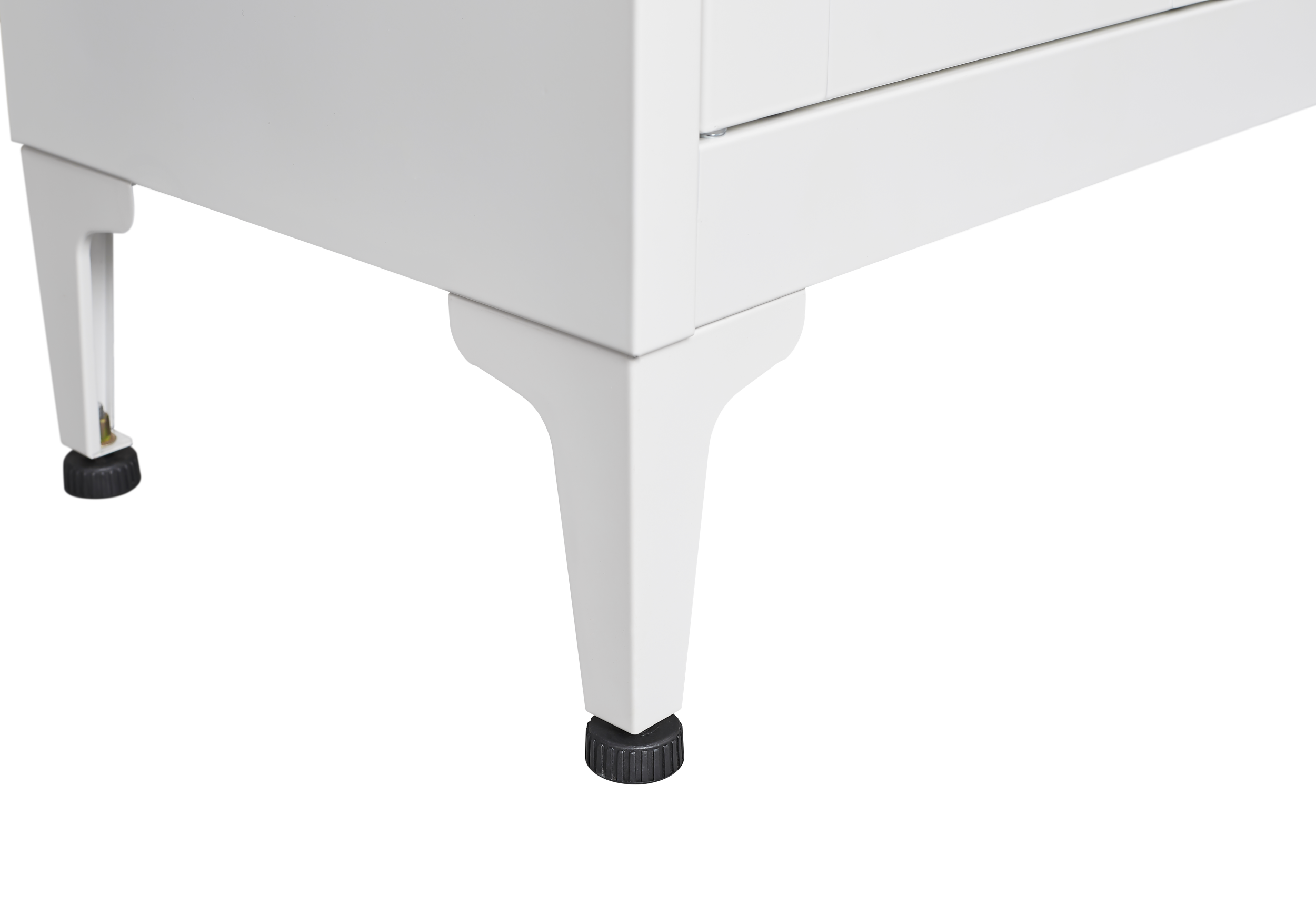 White Metal Kitchen Pantry Cabinet