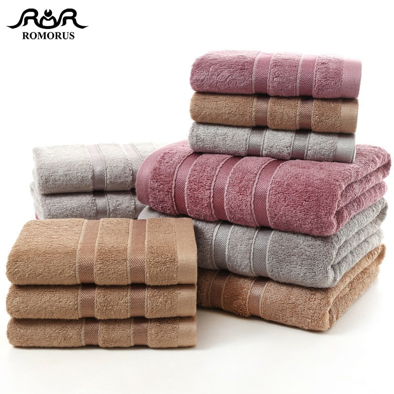 100% Bamboo Fiber Towel Set