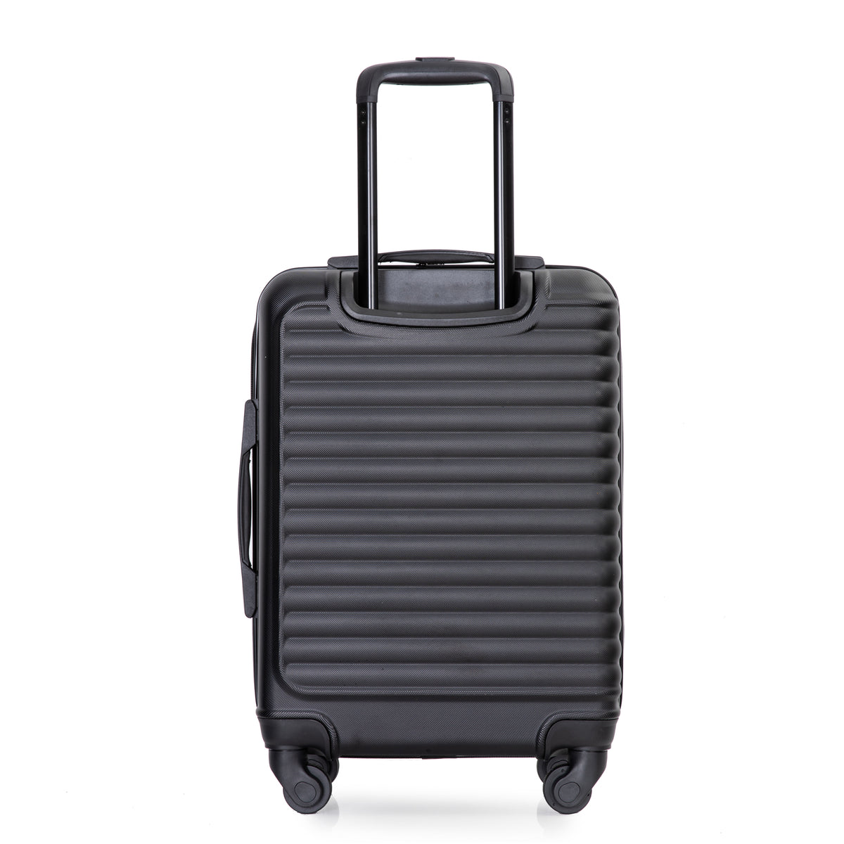 20" Carry-on Luggage Lightweight Suitcase, Spinner Wheels, Black