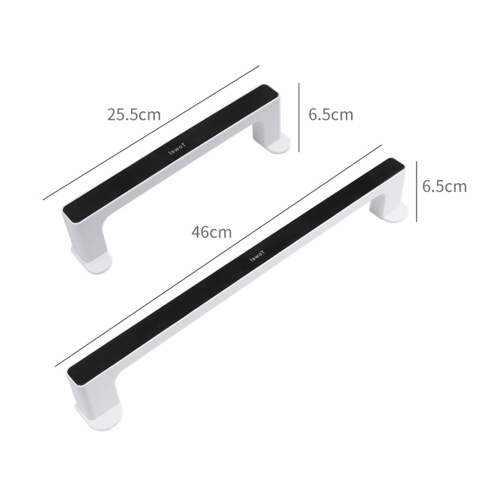 No-Drill Nordic Minimalist Towel Bar - detail view