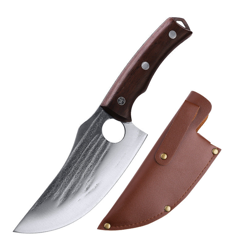Hand-Forged Meat Cutting Knife