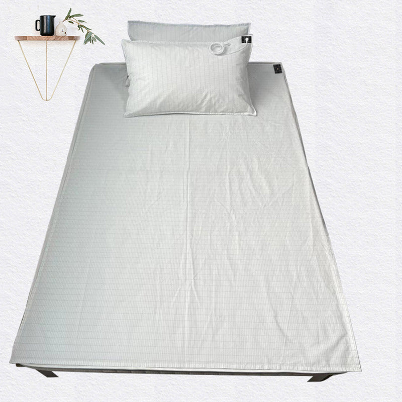 Anti-Static Silver Fiber Bed Sheet Set