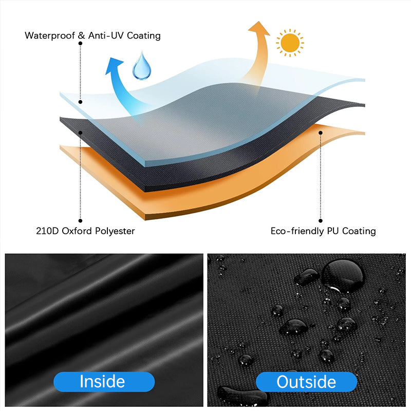 Heavy-Duty Waterproof BBQ Grill Cover - alternate view
