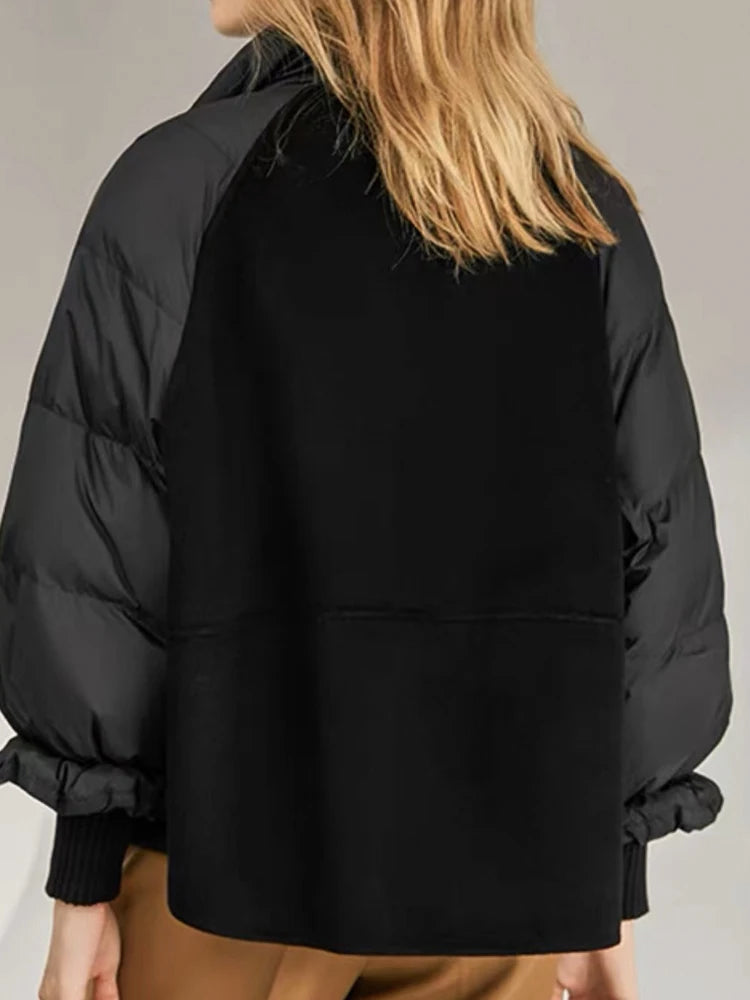 Women's Thickened Winter Puffer Coat - alternate view