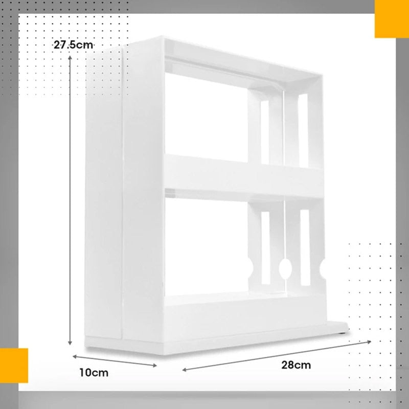 Rotating Cabinet Spice Organizer