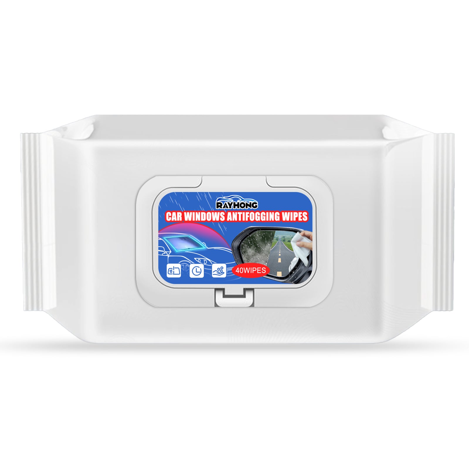 Car Anti-Fog & Anti-Rain Glass Wipes - detail view