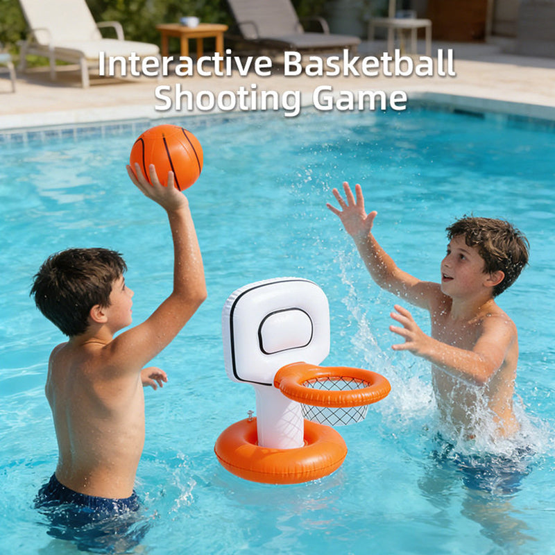 Inflatable Pool Basketball Hoop