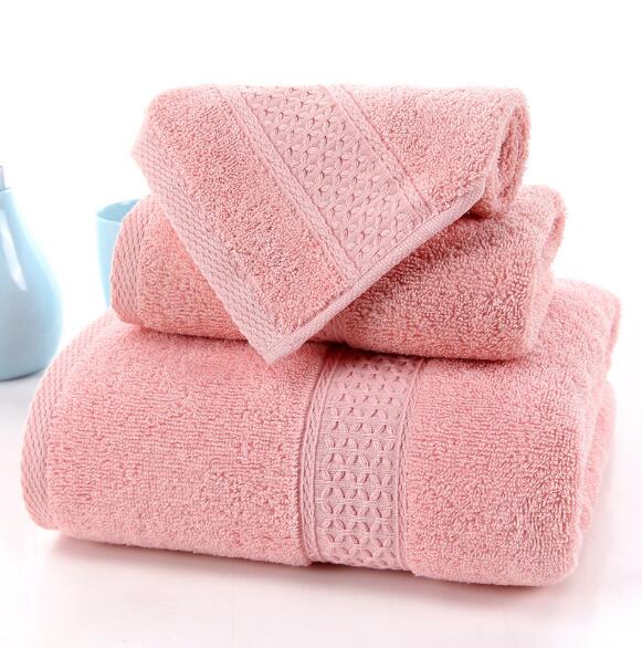 3-Piece 100% Cotton Bath Towel Set