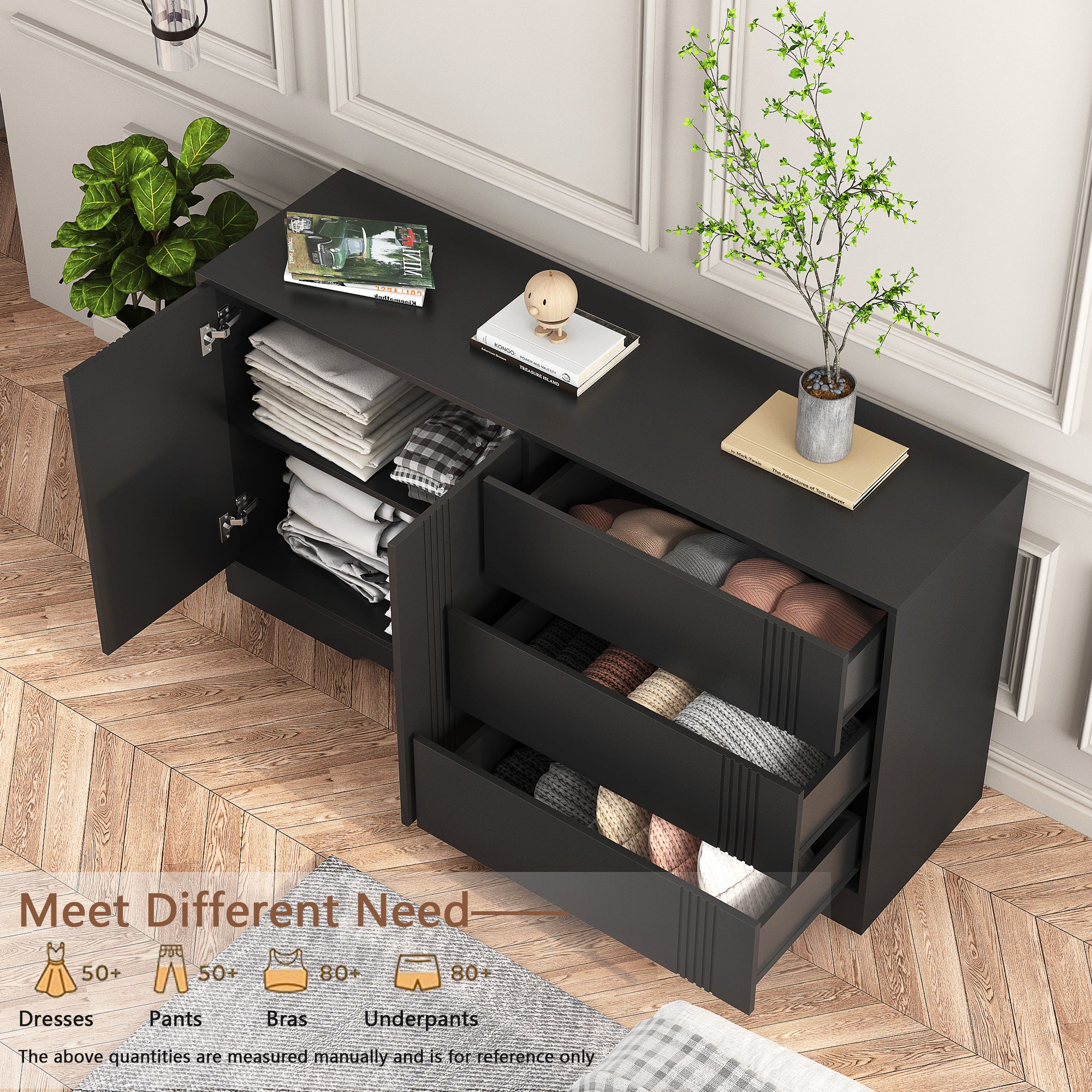 Modern Kitchen Buffet Cabinet & Coffee Bar