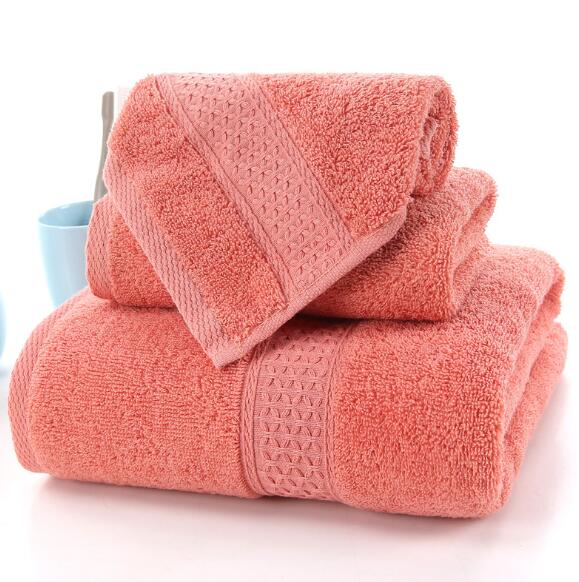3-Piece 100% Cotton Bath Towel Set