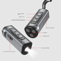 Ultrasonic Dog Repellent with Flashlight