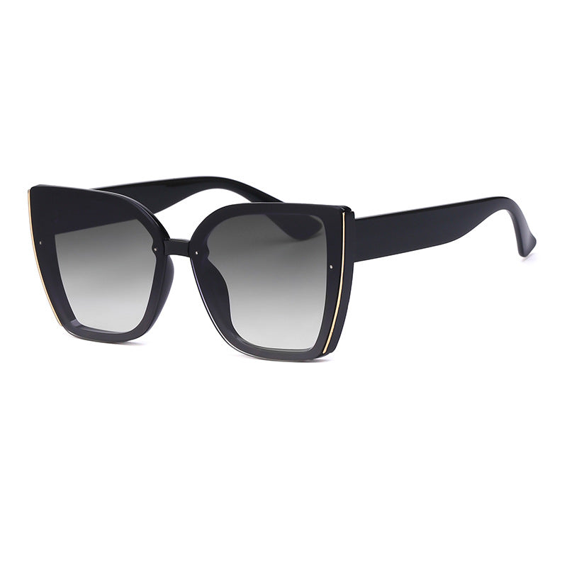 Oversized Cat-Eye Sunglasses