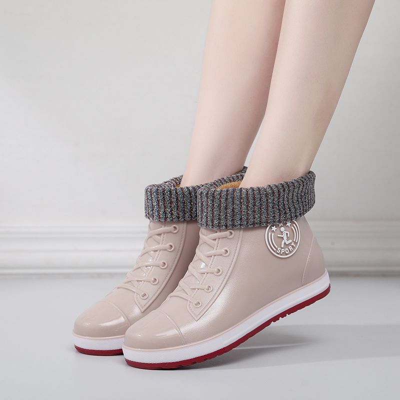 Women's Short Tube Waterproof Rain Boots