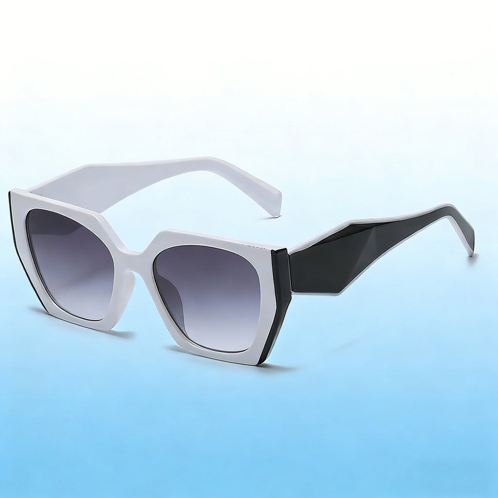 Wide-Temple Cat-Eye Sunglasses - alternate view