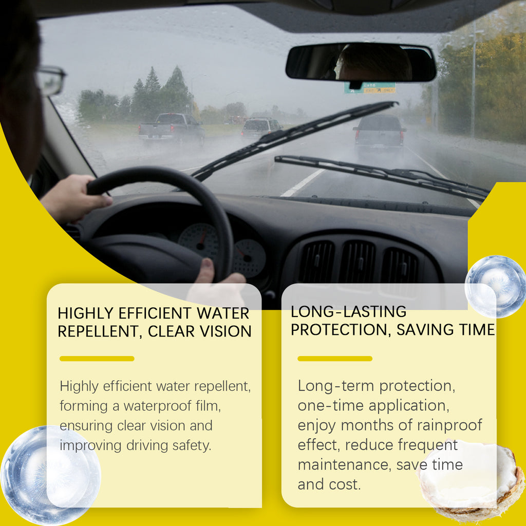 Anti-Rain Anti-Fog Car Glass Coating