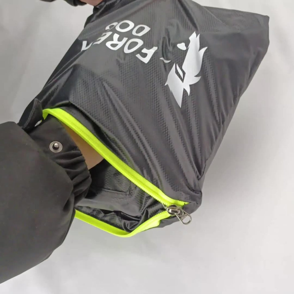 Lightweight Hooded Outdoor Rain Poncho