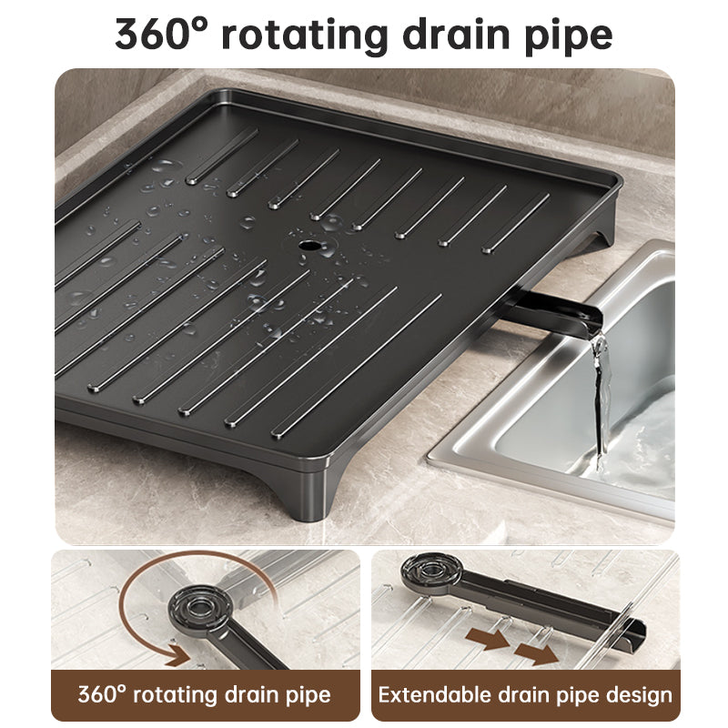 2-Tier Kitchen Dish Drying Rack - alternate view