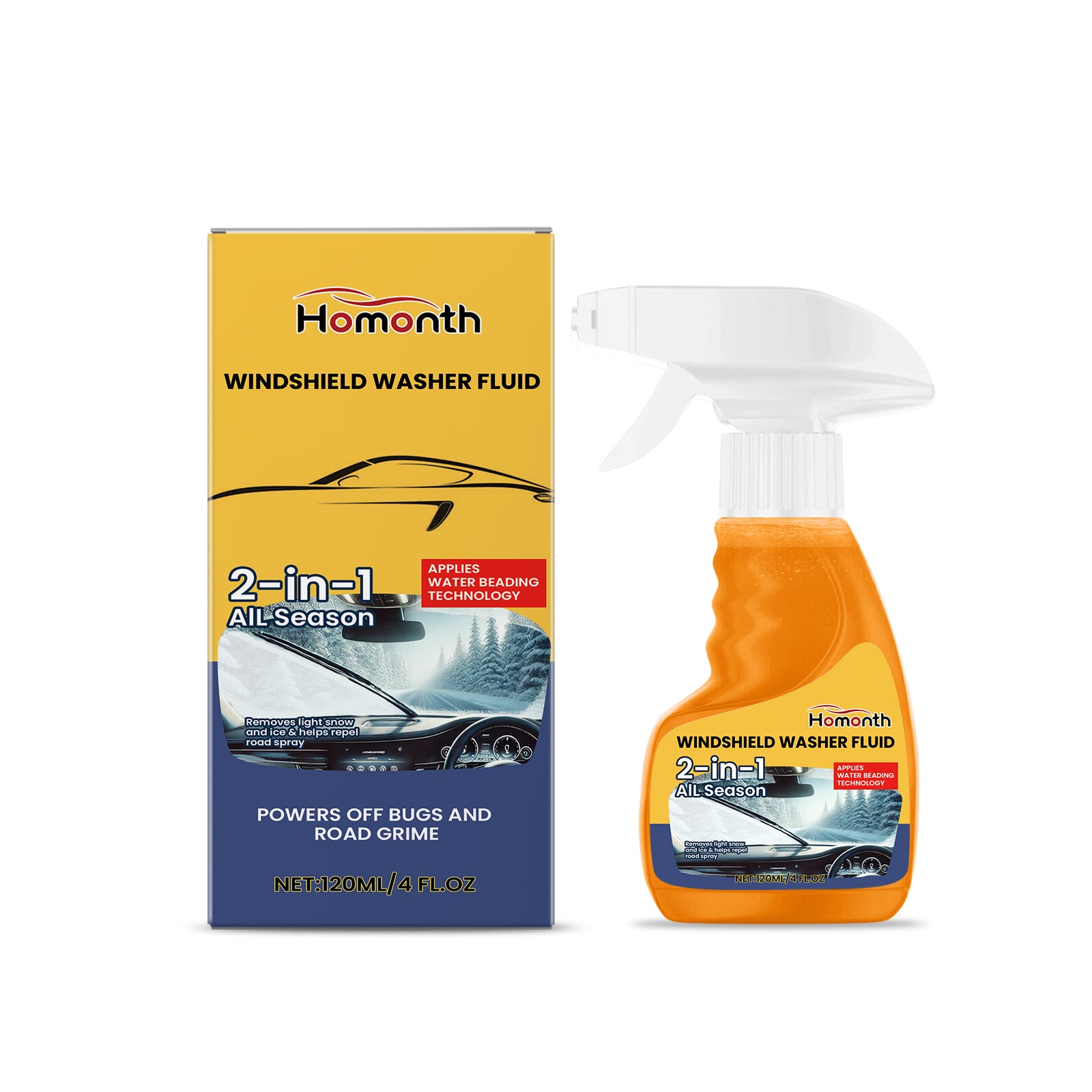 Windshield Cleaner & Decontamination Spray