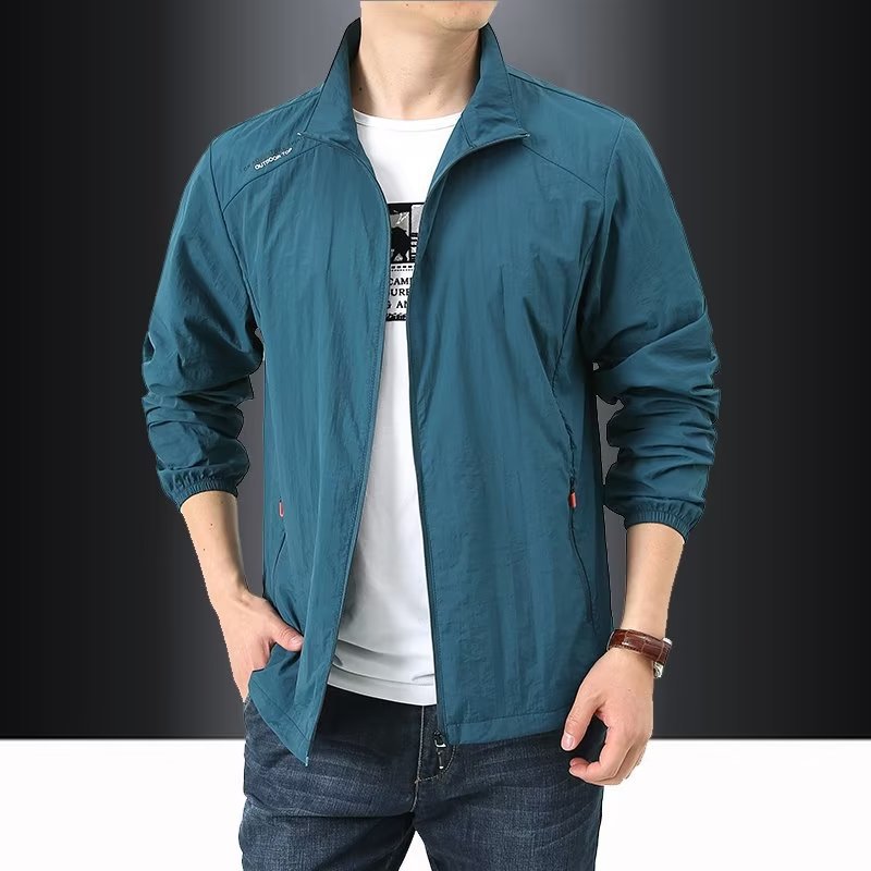 Men's Sun Protection Stand-Up Collar Jacket