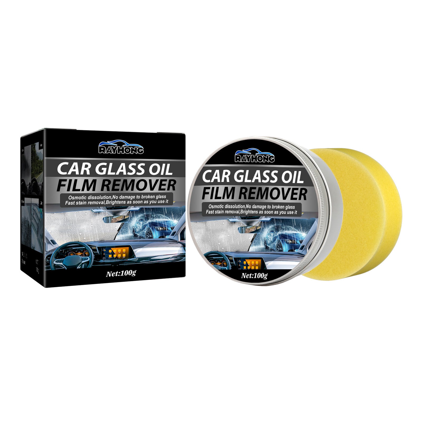 Car Glass Oil Film Remover Paste - alternate view