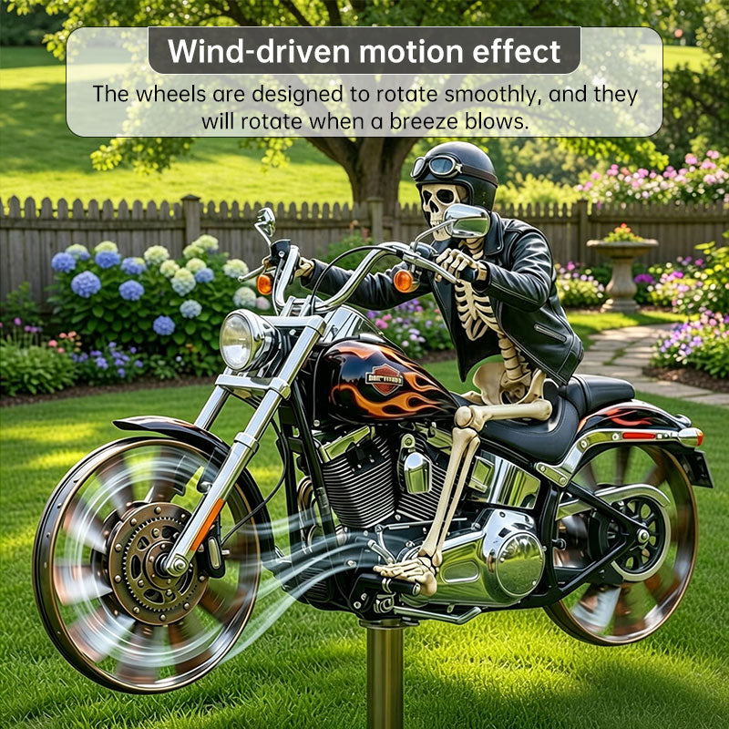Motorcycle Metal Wind Spinner