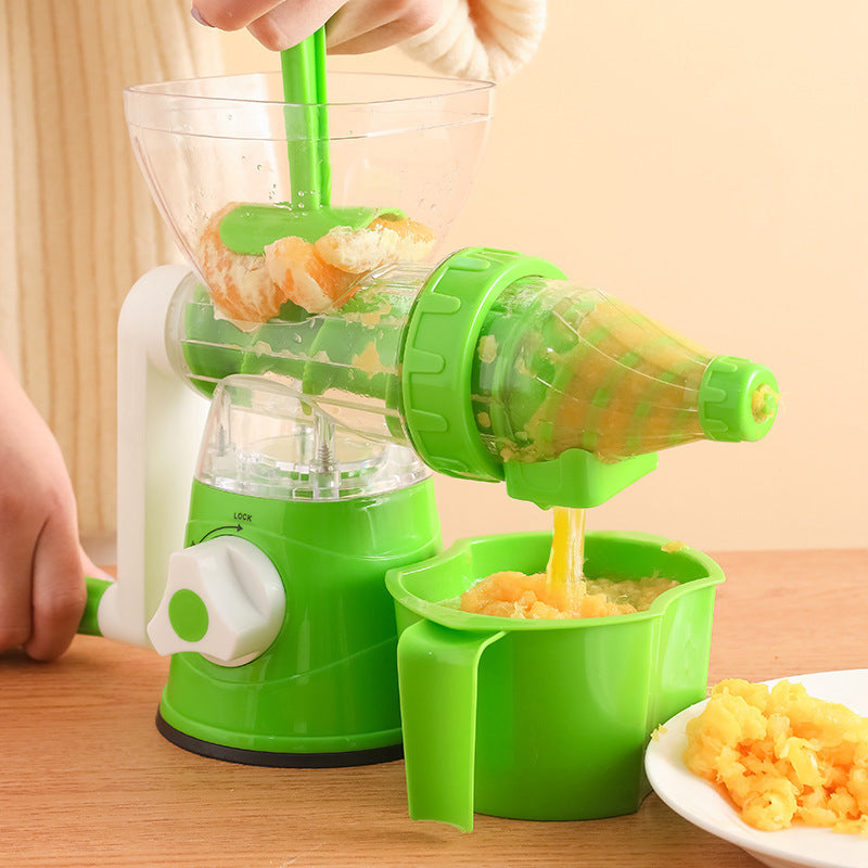 Manual Rotary Juicer - detail view