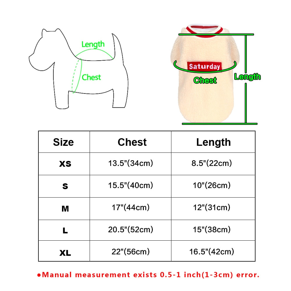 Soft Pet Clothes - detail view