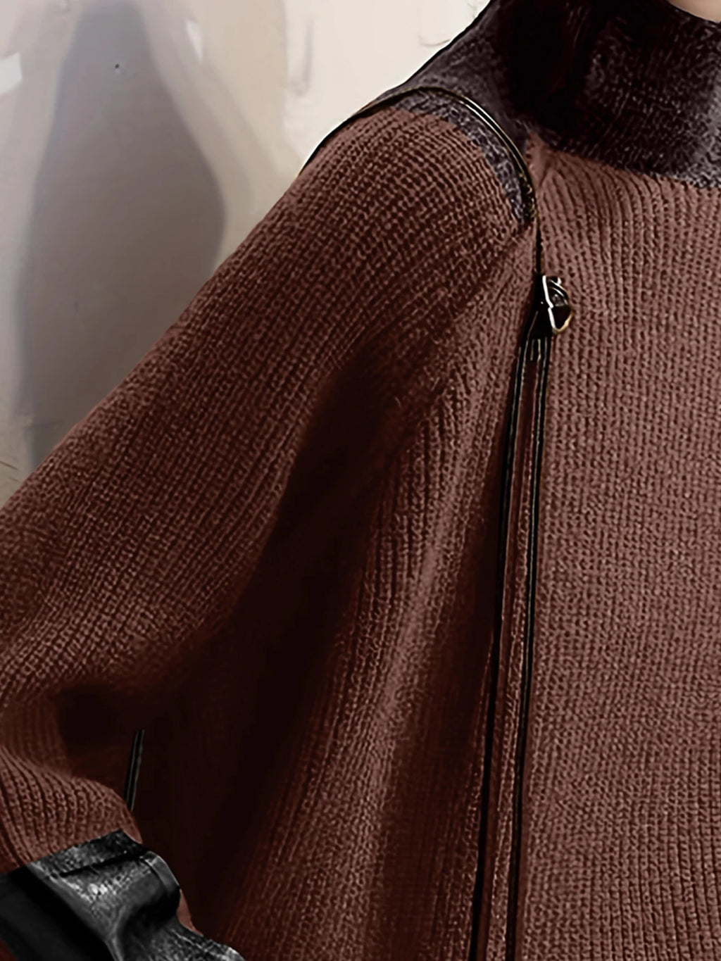 Patchwork Pullover Sweater