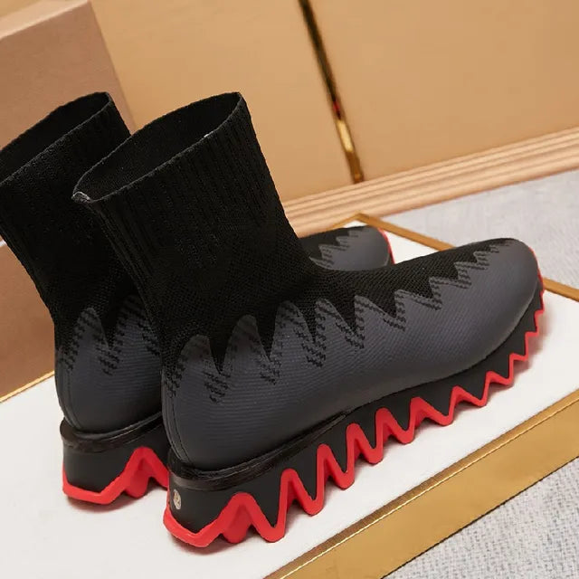 Knit Sock Platform Sneakers