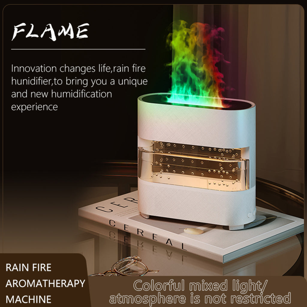 Rain Cloud Fire Humidifier & Aroma Diffuser